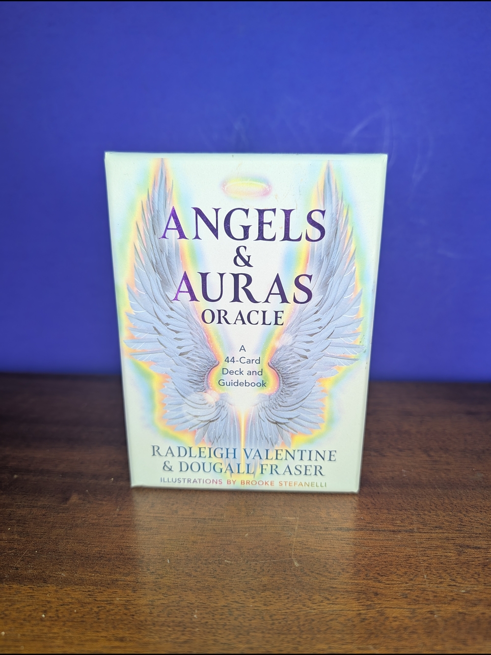 Angels & Auras Oracle Deck - White with Iridescent Accents